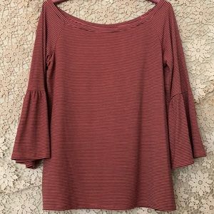 Bobeau adorable ribbed top. Re-posting. Never worn